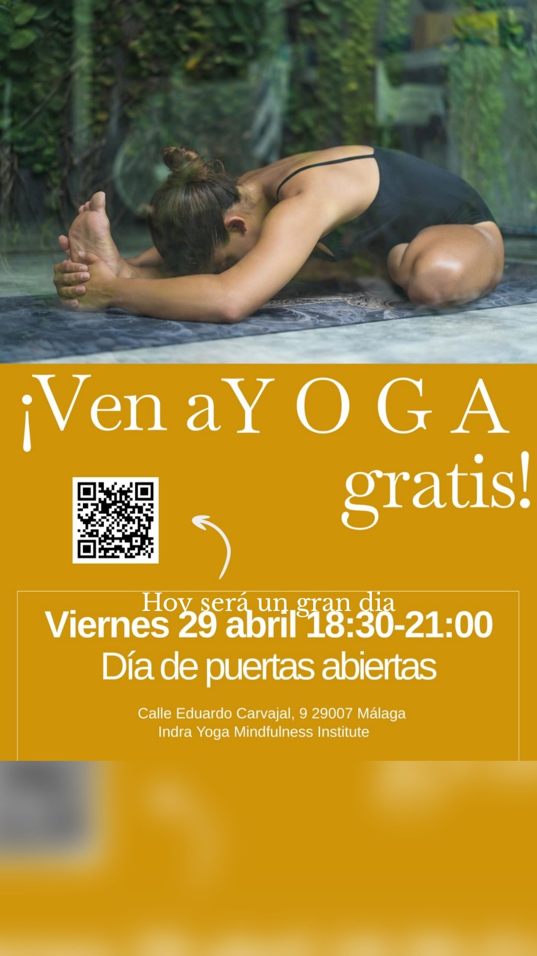 
Hoy será un gran dia